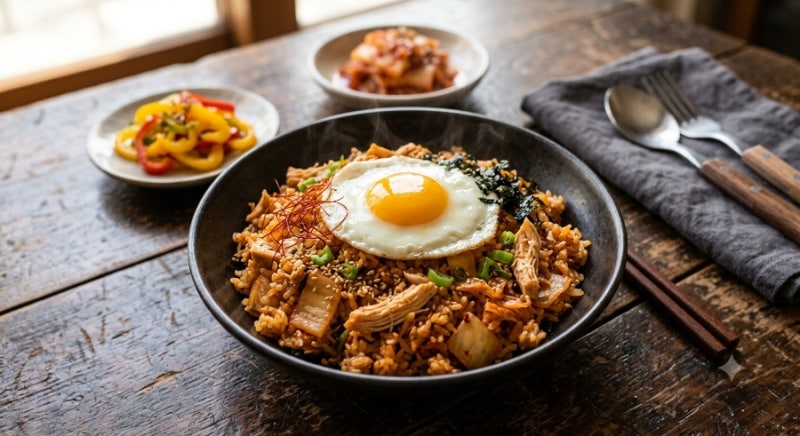 닭가슴살 김치볶음밥 황금레시피