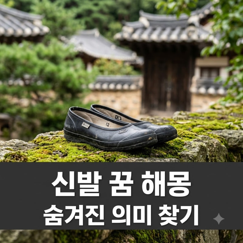 신발 잃어버리는 꿈, 해몽 총정리! 불안감과 변화의 신호?