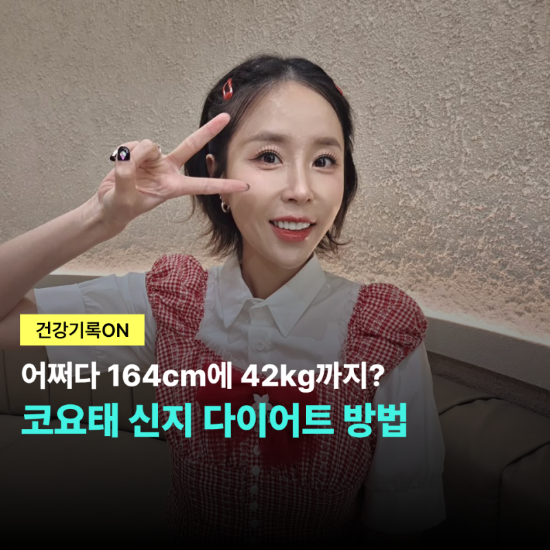 이러다 정말 소멸하는 거 아냐? 결혼 후 42kg 뼈말라 근황 공개한 신지… 다이어트 방법은?