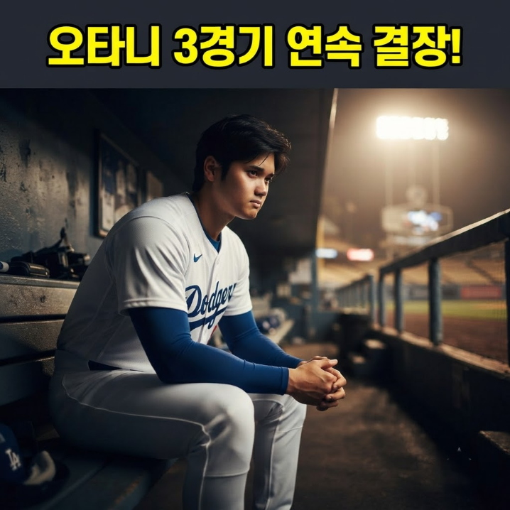 "건강 불확실성 날로 커진다"… 오타니의 무릎·이두근 통증과 다저스의 벼랑 끝 결단