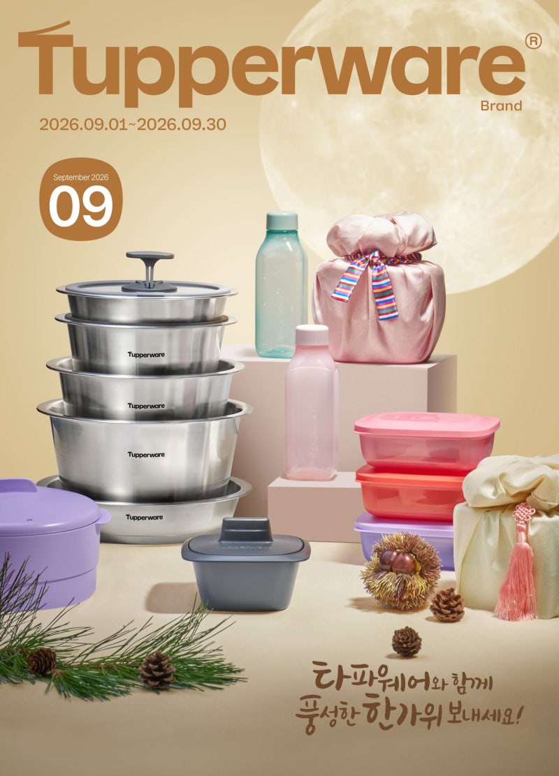 타파웨어 2026년 9월 리플렛 & 프로그램