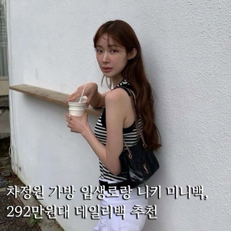 입생로랑 가방 200만원대 명품백, 생로랑 미니백 데일리백 추천 차정원 가방 명품입문백