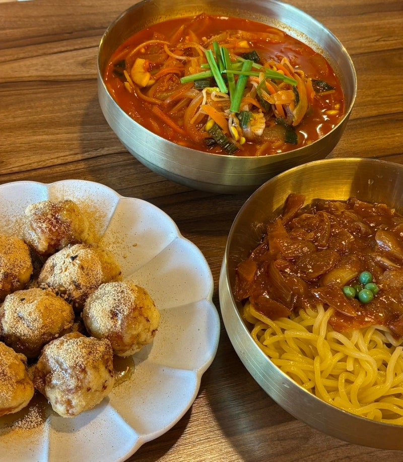 [여수학동맛집] 미몽: 인절미탕수육 / 된장짜장면 후기 / 한국식 중화요리 미몽 여수학동점 / ....