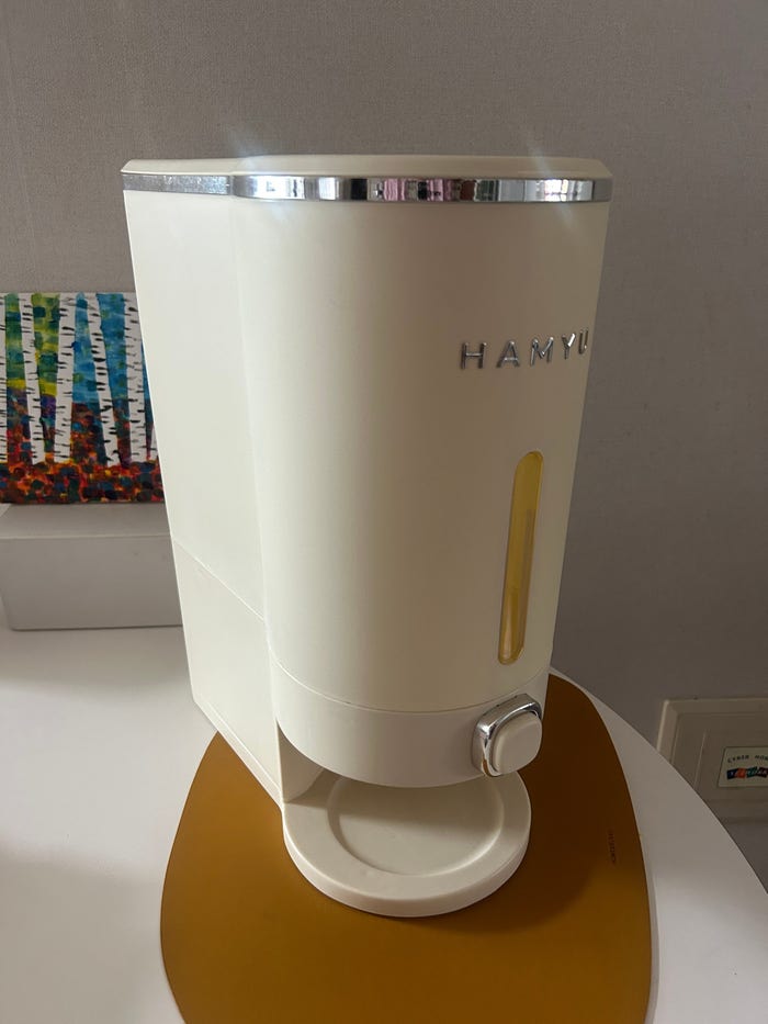 쌀통 10kg 쌀 보관통에 넣고 밥 신선하게 먹는법