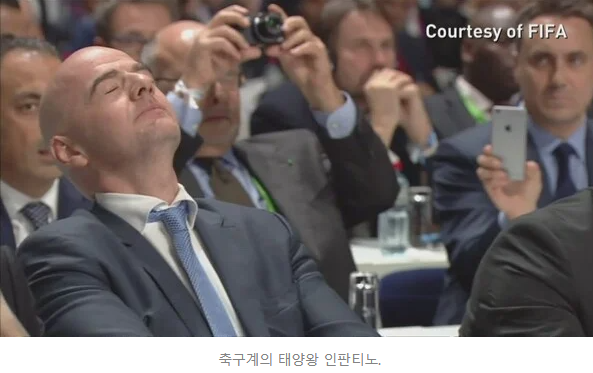 뼈해장국도 3번 끓이면 물도 안 나오는데…'사면초가' 인판티노 FIFA 회장, 3연임 도전 변함없....