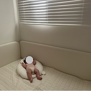[키디몽드 꾸메 후기]아기 저상형침대를 원하는데 사이즈가 고민이라면? 좁은 방 아기침대 ....