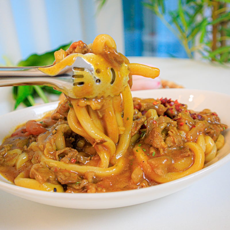 딱 10분 끓였는데 왜 이렇게 맛있죠? 남편이 코박고 먹은 정호영 꾸덕한 우삼겹 카레우동