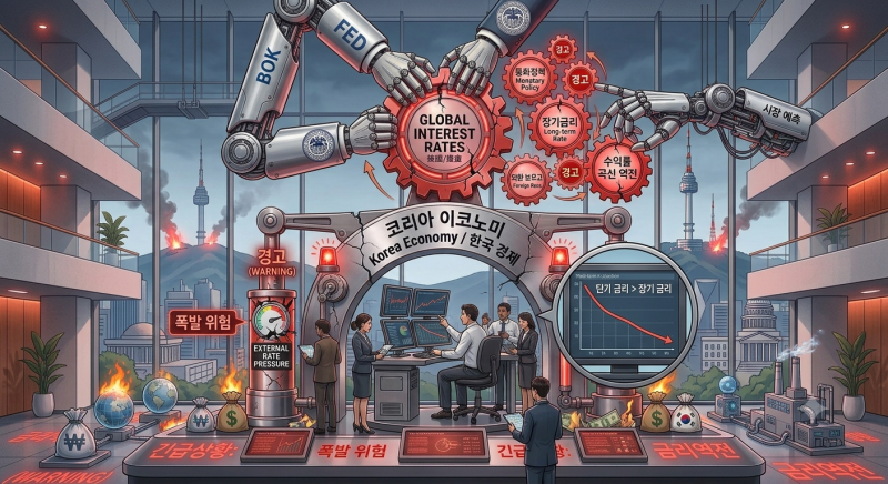 미국 금리가 오르면 한국 금리도 오를까? (한미 금리차 영향 완벽 정리)