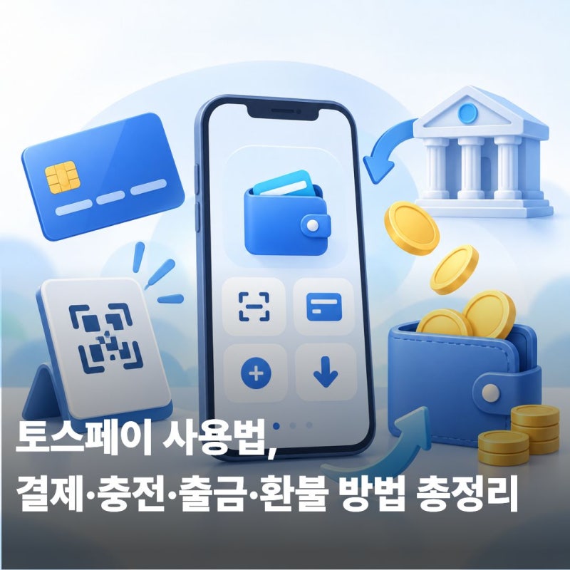토스페이 사용법, 결제·충전·출금·환불 방법 총정리