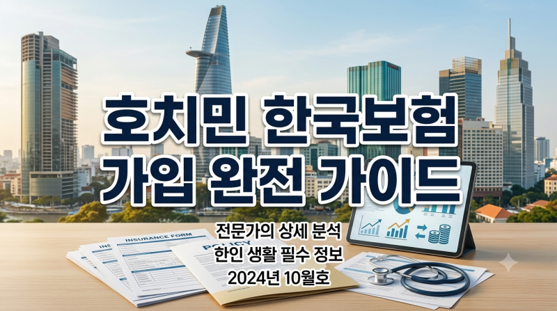 베트남 호치민 한국보험 가입방법: 주재원·교민 필수 해외장기체류보험 정리