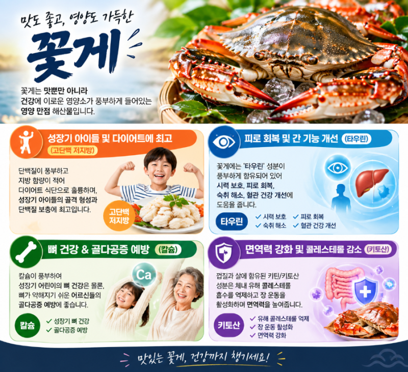 2026년9월 가을제철꽃게! 내돈내산 시세와 실패 없는 구매법/ 시세/손질법/영양 효능, 맛있게 ....