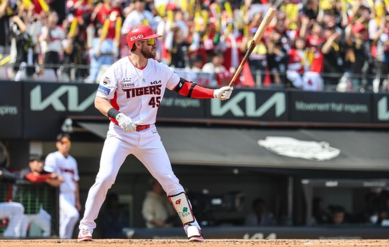 ⚾ KIA 출신 패트릭 위즈덤, 내년 KBO 행 가능성 UP!