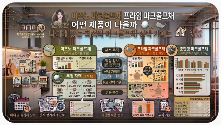미즈노 파크골프채 프라임 파크골프채 어떤 제품이 나을까
