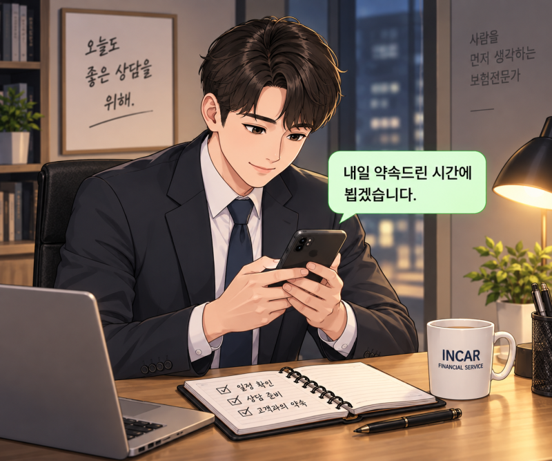 영업노트 8편｜보험상담은 고객을 만나기 전부터 시작됩니다.
