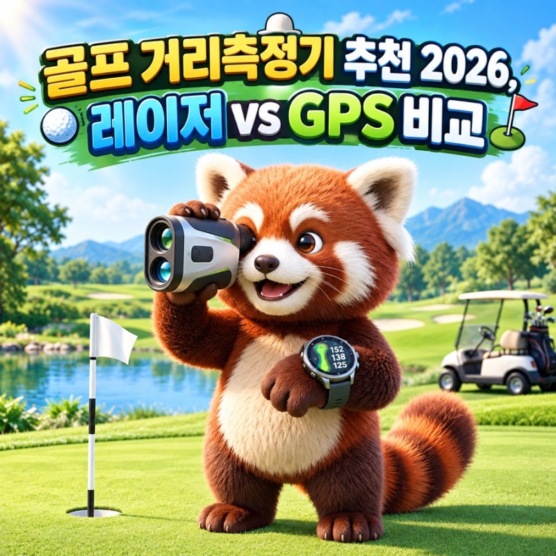 레이저와 GPS 중 골프장에서는 뭐가 더 편할까?｜거리측정기 선택 가이드