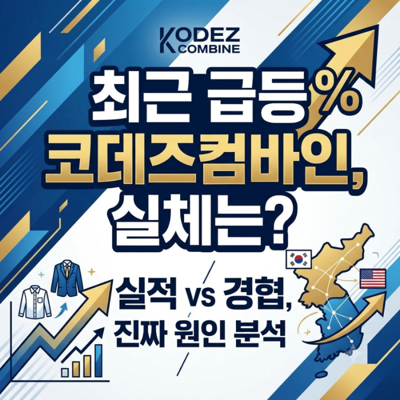 코데즈컴바인 주가 전망 남북경협 기대감과 실적 개선 분석