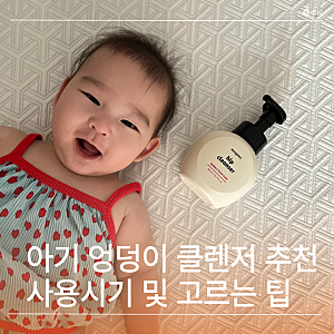 몽디에스 아기 엉덩이 클렌저 추천 사용시기와 고르는 팁