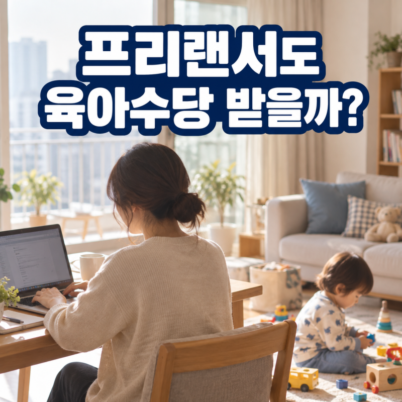 프리랜서도 육아휴직급여 받을까? 2027 특고 육아수당 월 50만원 신설안