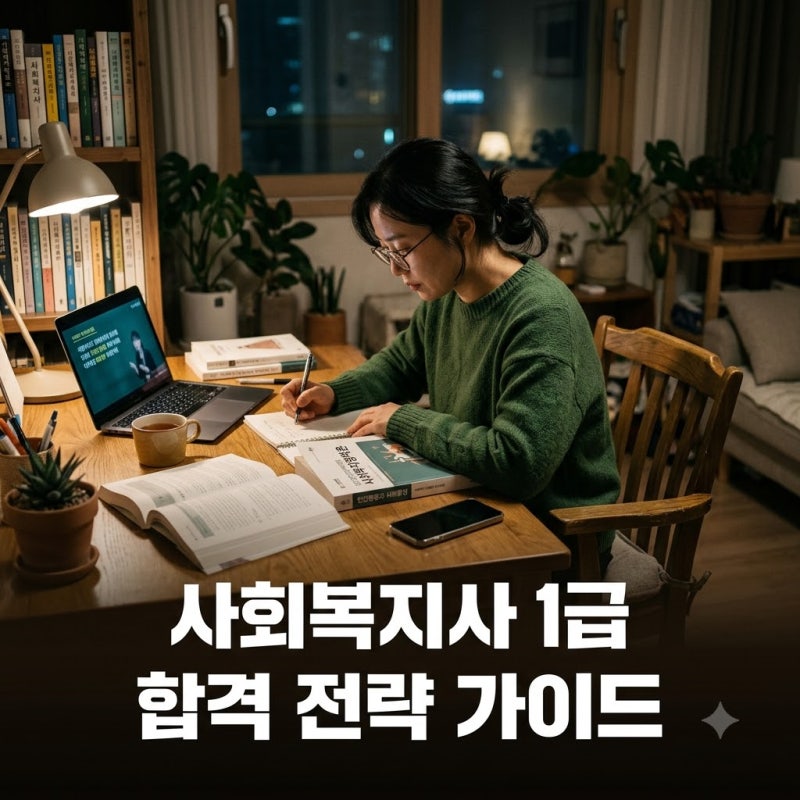 "지금 시작해야 늦지 않아요".. 사회복지사1급시험, 9월부터 준비해야 하는 이유