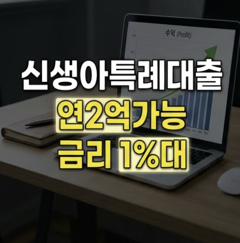 신생아 특례대출 조건 금리 한도 기간 (2026우대금리표 정리)