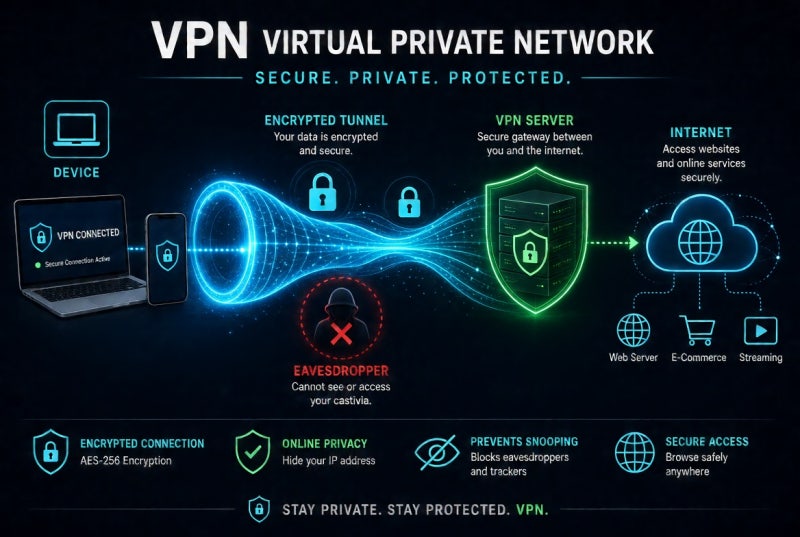 "누군가 내 인터넷 기록을 본다?" VPN 제대로 이해하기