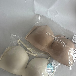 크라시앙 3cm 밀크브라 솔직 후기 : 윗가슴 옆가슴 모아주는 볼륨브라 추천