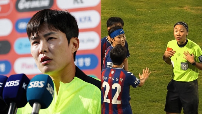 2026 WK리그 22라운드 축구 경기중 “그 말을 왜 했나”…지소연 입장 (걸스데이)심판 발언 전....