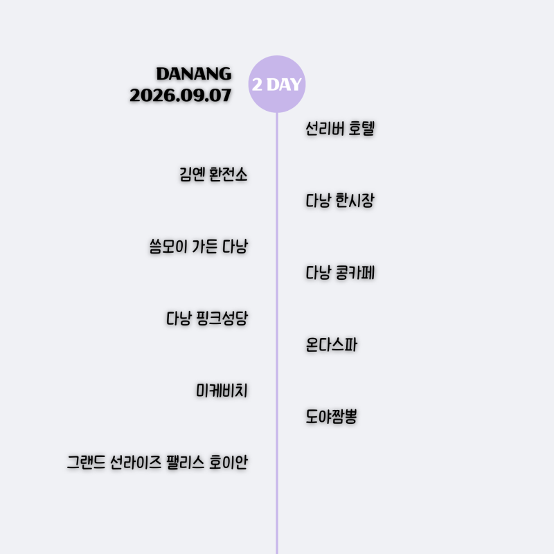베트남 다낭 4박 6일 가족여행 호이안부터 쇼핑 마사지까지, 다낭 4박 6일 일정 2일차