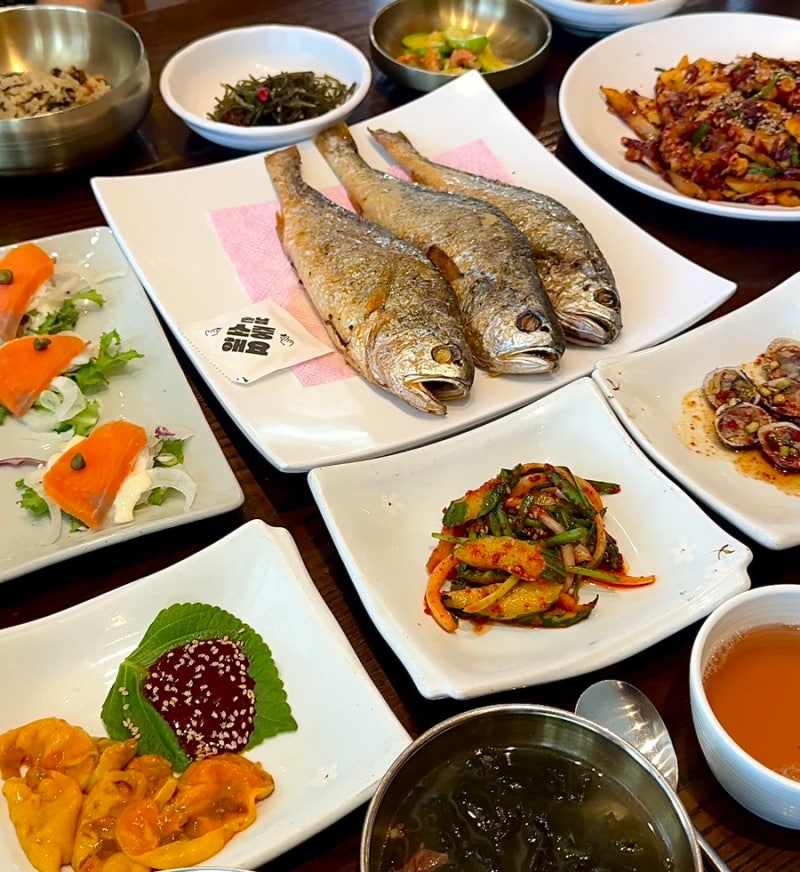 부산 동래 한정식 맛집 박해윤통영해물밥상 가족모임 추천