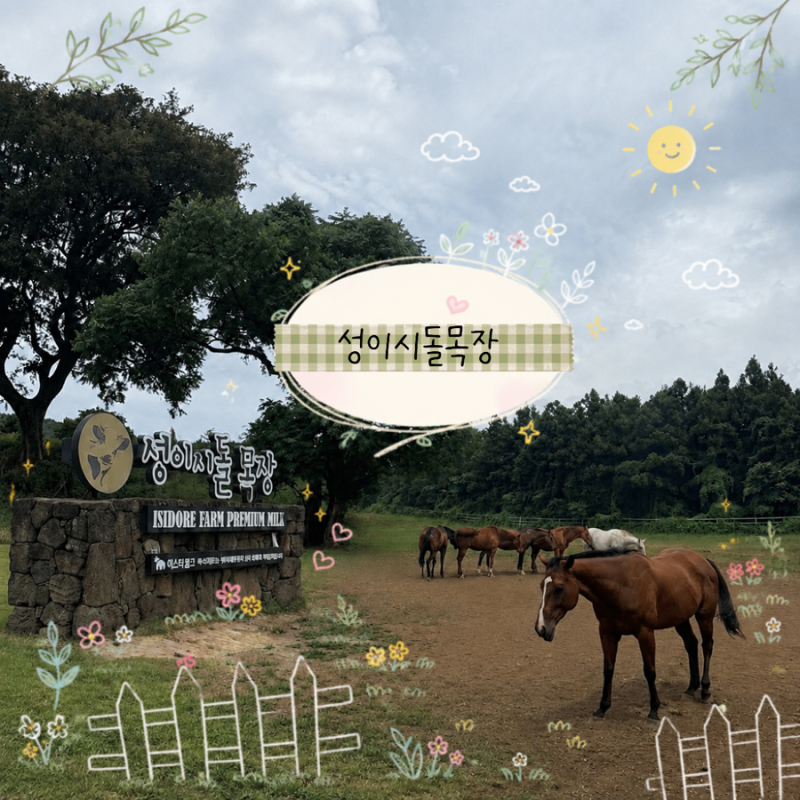 제주 성이시돌목장 우유부단 :: 제주도 목장 산책과 아이스크림