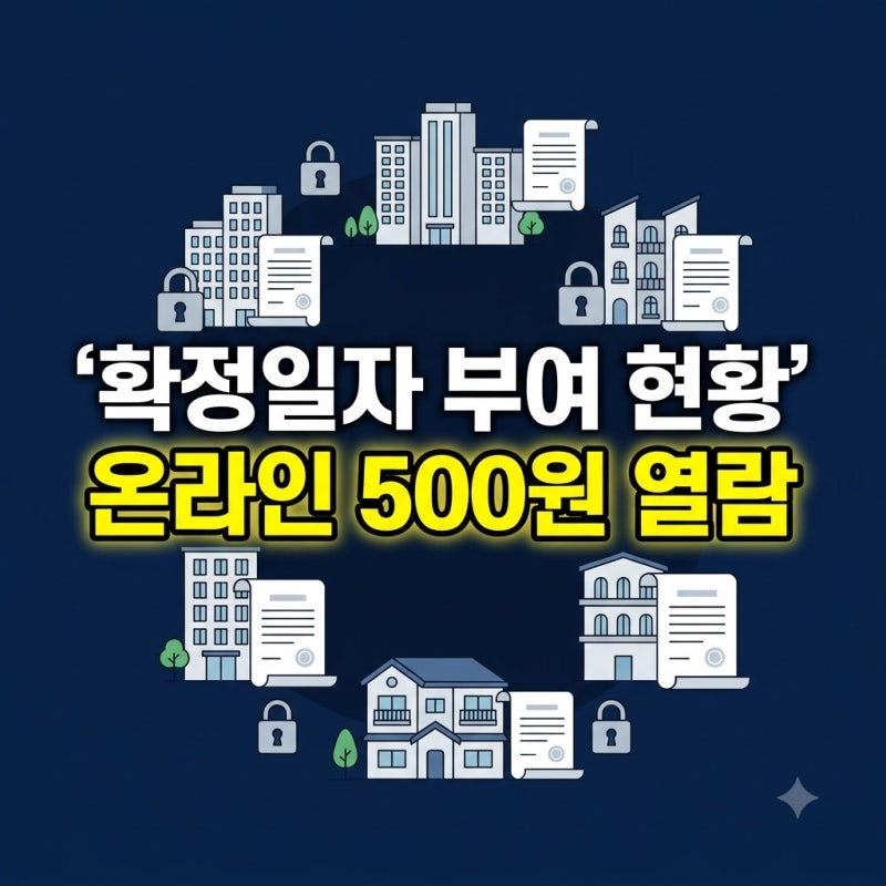 임대차계약서 확정일자 부여현황 온라인 열람 및 발급 방법 2026년 기준
