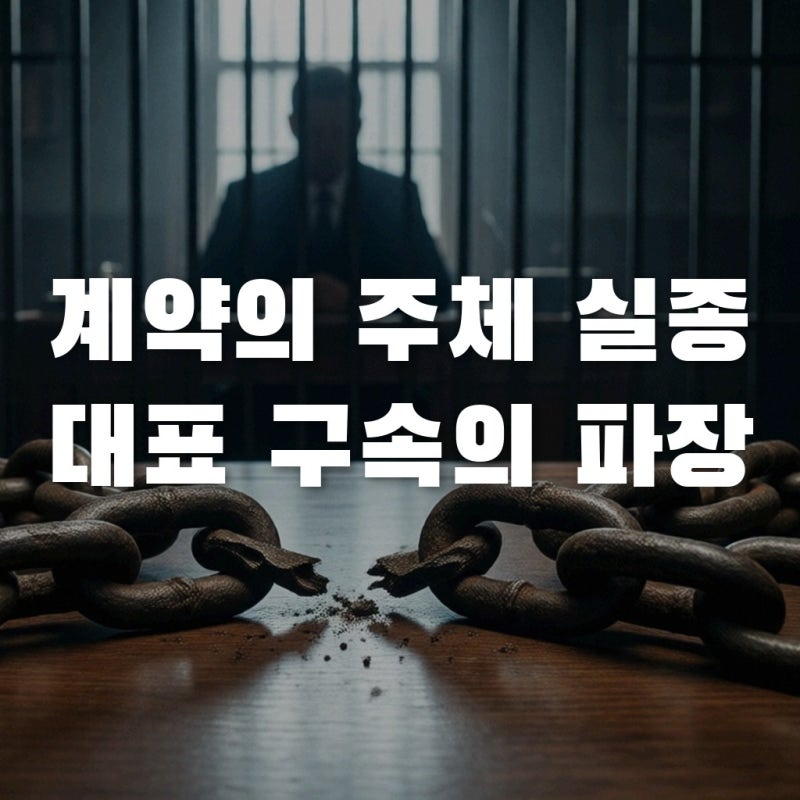 첸백시 전속계약 소송, '대표 구속'이 승부처인 이유 (법리 분석)