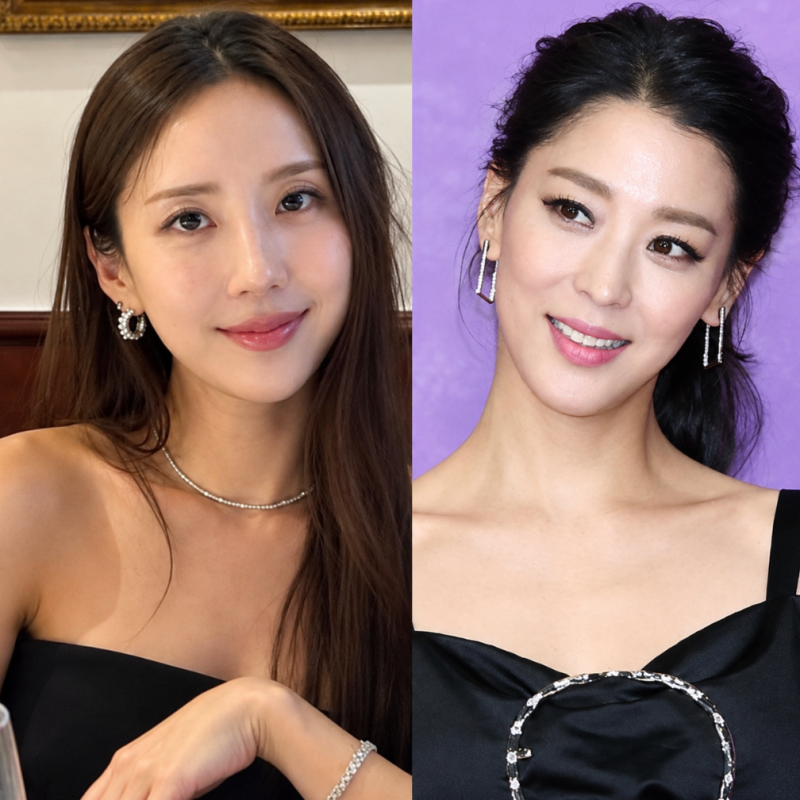 "전 연인 한고은과 닮았다?" 와썹맨 박준형 와이프, 승무원 출신 배우 뺨치는 미모 화제