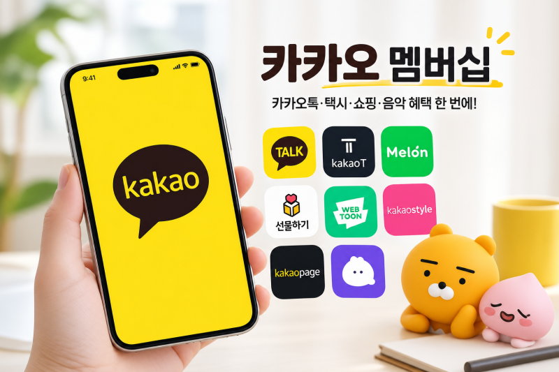 카카오 멤버십 출시 준비｜카카오톡·택시·쇼핑·음악 혜택 한 번에 받을까?
