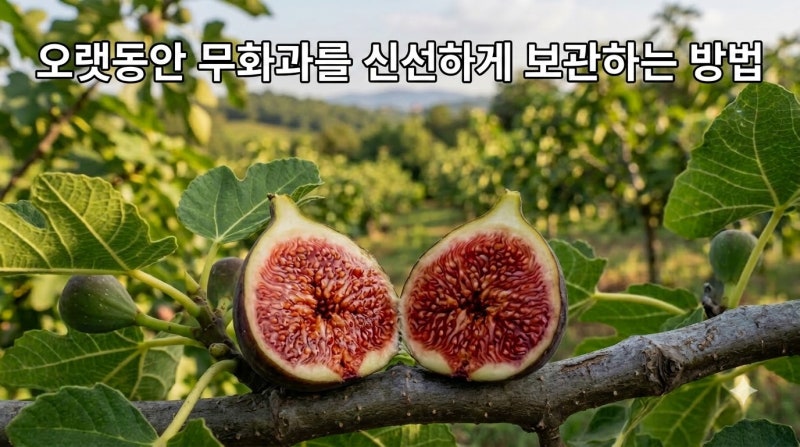 [살림 꿀팁] 가을 제철 무화과 오래 두고 먹는 법! 물에 씻으면 절대 안 돼요 (냉장·냉동 보관....