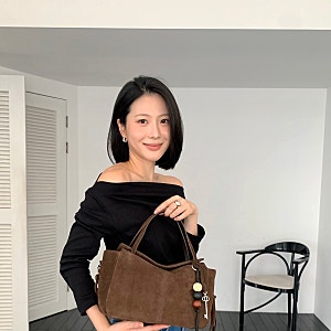 가을 가방 추천, 아떼 바네사브루노 드망 숄더백 여자 스웨이드 가방으로 가을 데일리백 가....
