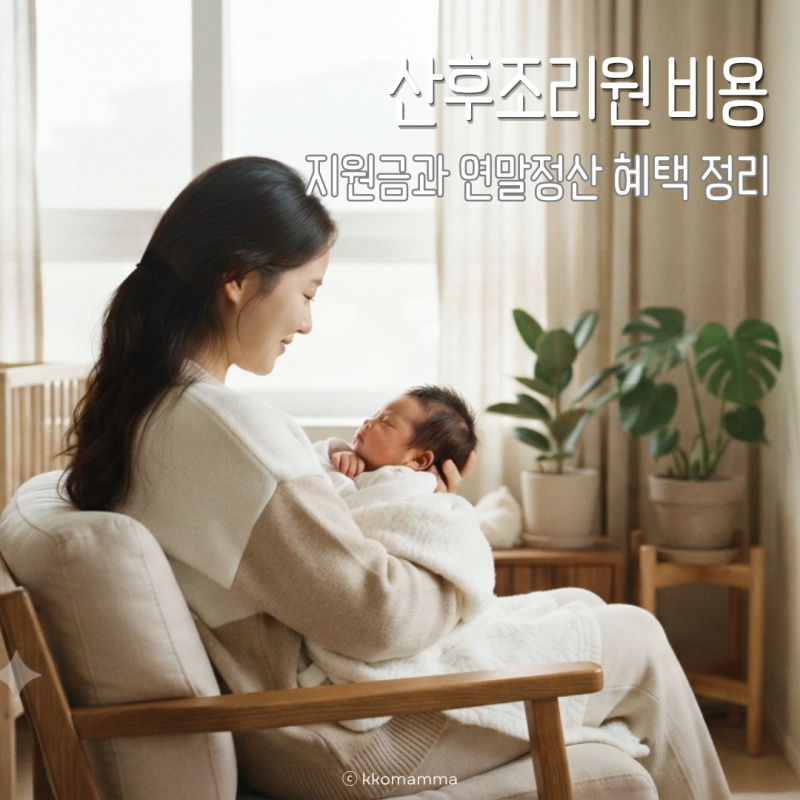 산후조리원 비용 부담된다면? 지원금·연말정산 혜택 총정리