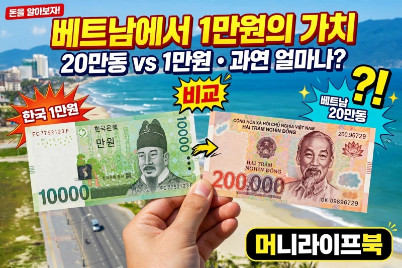 베트남 환율로 한국돈 1만원은 얼마? 현지에서 가능한 7가지 체험 정리