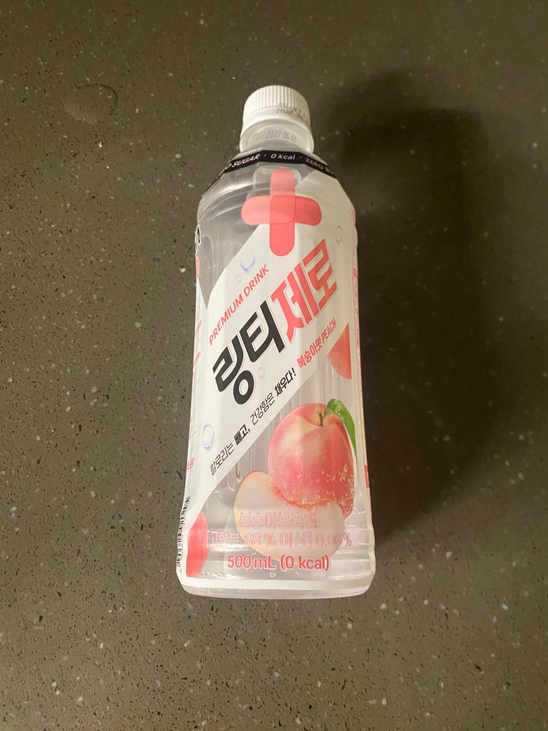 [음료수] 링티 제로 복숭아맛