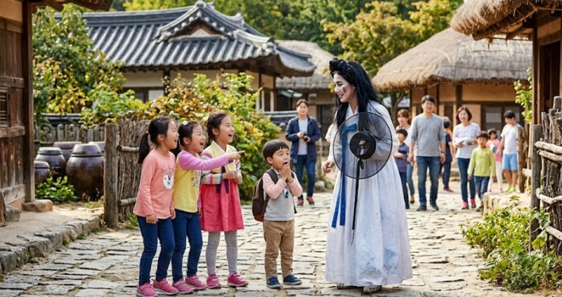 [가을밤 나들이] 선선해진 날씨엔 용인 한국민속촌 야간개장! 길거리 귀신 출몰 & 알뜰 이용 ....