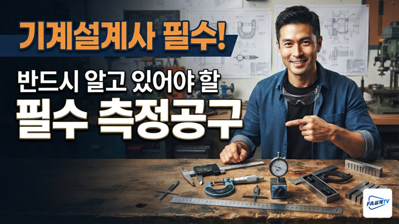 [FA설계 기초] 기계설계사가 알아야 할 측정공구의 종류와 실무 사용·관리법