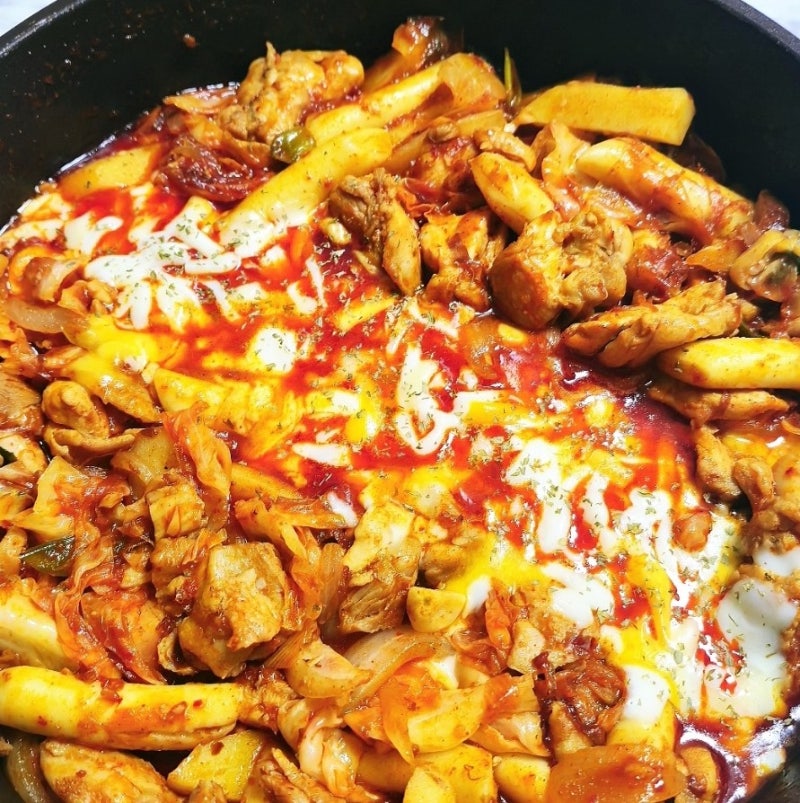 편스토랑 김재중 치즈 닭갈비 만드는법 가쓰오부시가 포인트! 닭갈비 양념 레시피