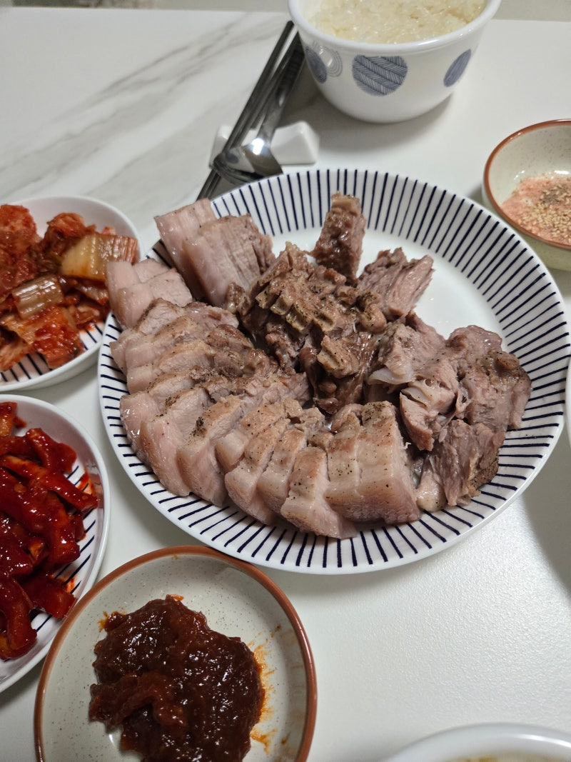 강레오 수육 레시피