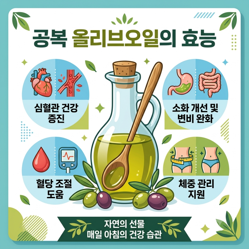 공복 올리브오일 효능 4가지와 올바른 섭취법 (먹는 양 + 먹는 방법)