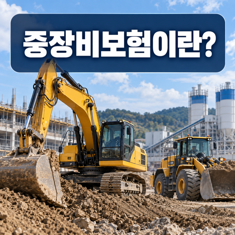 중장비보험, 사업주라면 꼭 확인해야 할 보장범위와 가입 방법 - 물적손해 특약 , 개체손해 ....