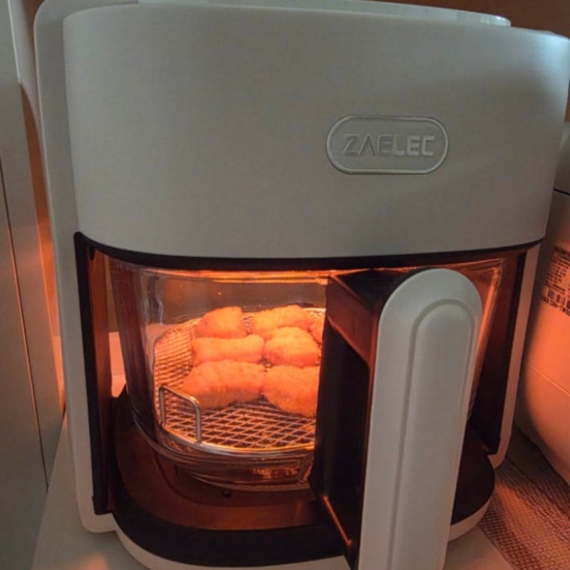 "속보이는 유리 자일렉 글라스 에어프라이어 4.5L 직접 써보고 느낀 솔직 장단점"