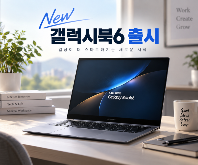 삼성 New 갤럭시북6 출시, 119만원부터 달라진 점 총정리
