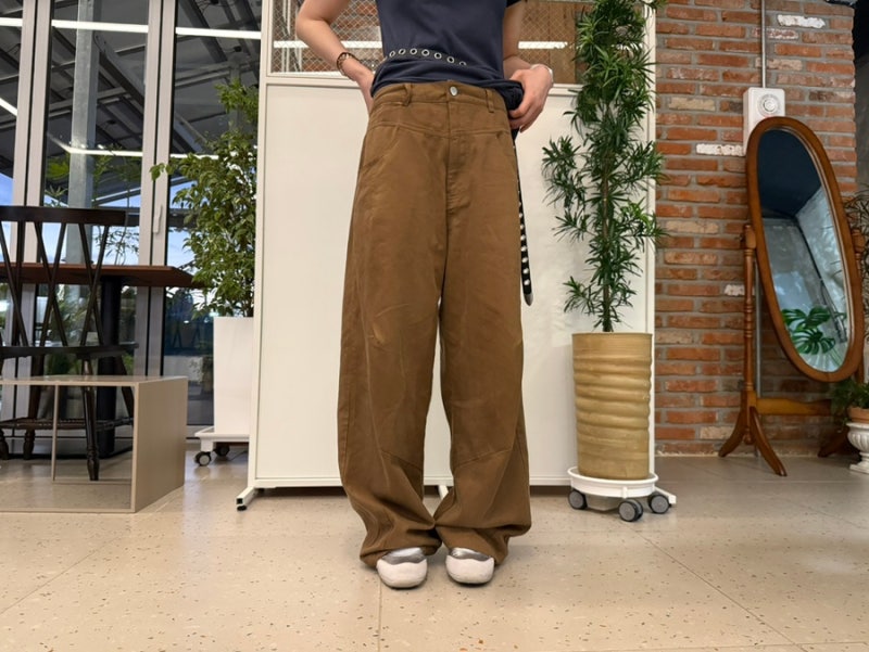 옷핀 하나로 끝! 바지기장 줄이는 방법 (바느질·수선집 NO)