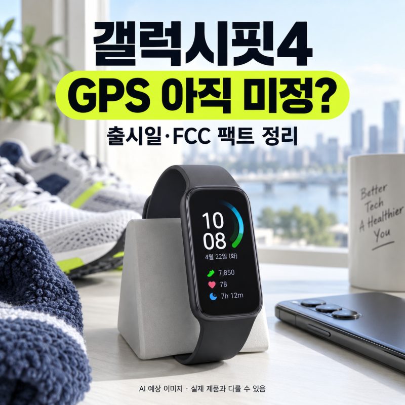 갤럭시핏4 출시일 언제? FCC 인증 팩트와 GPS·핏3 구매 기준