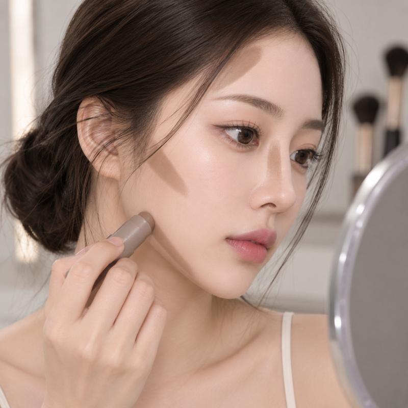 얼굴형별 쉐딩 방법 총정리, 얼굴 작아 보이는 위치는 따로 있다